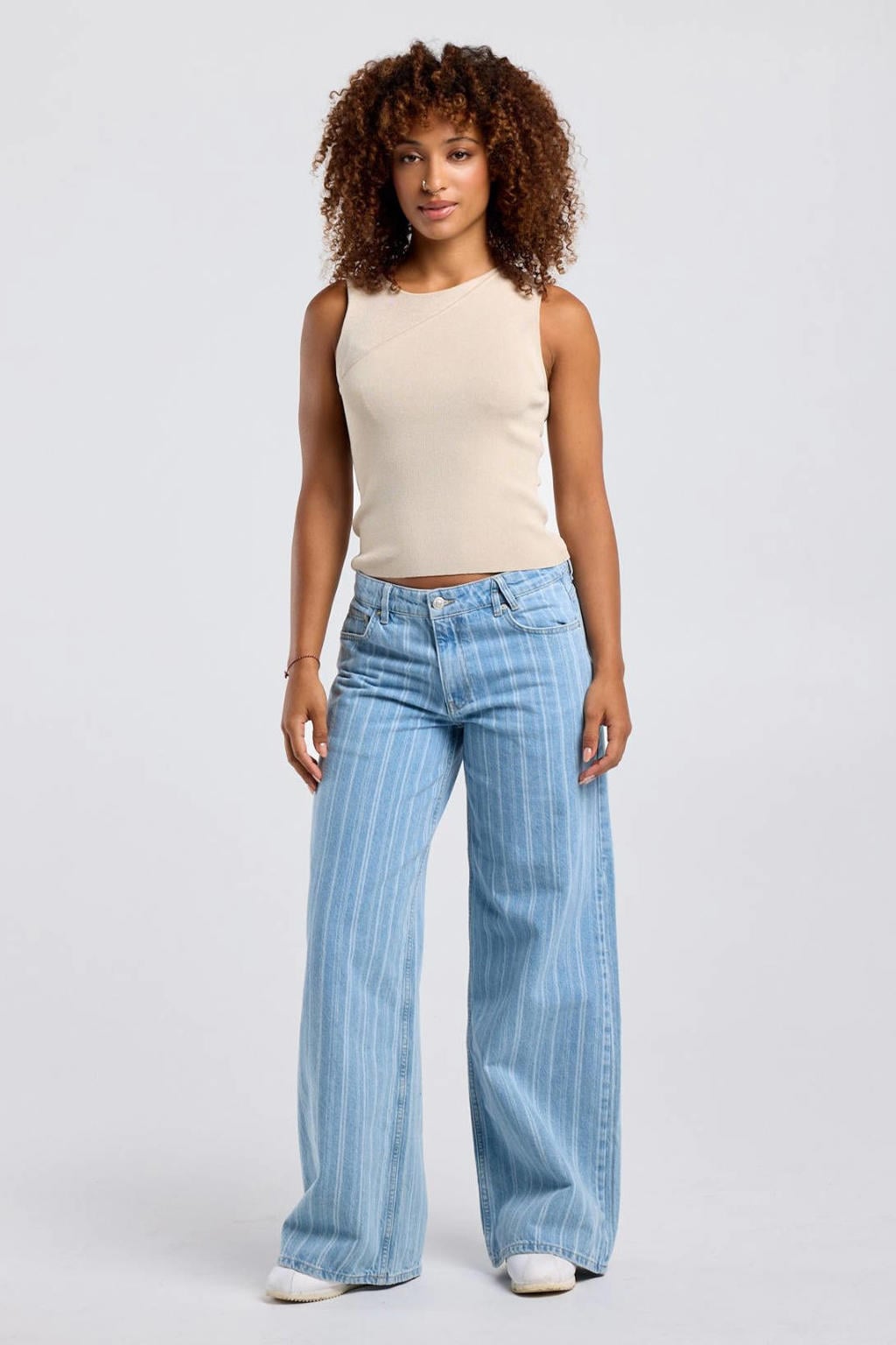 America Today top - beige