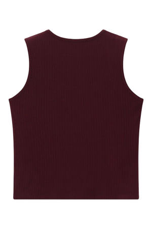Top - donkerrood
