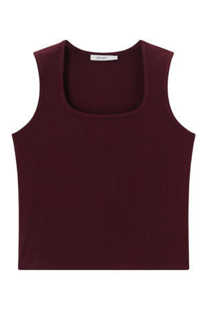 Top - donkerrood