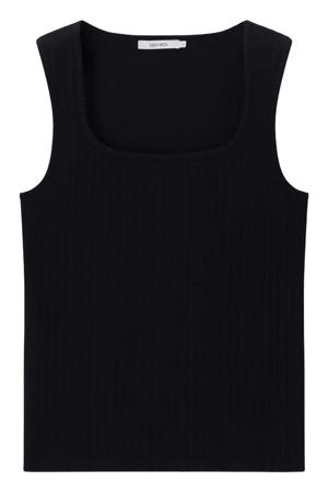 Top - zwart
