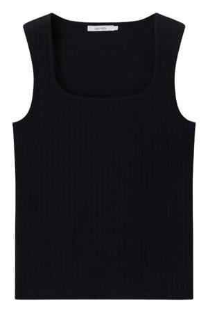 Top - zwart