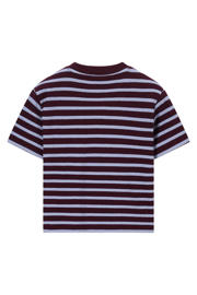 thumbnail: Sissy-Boy gestreept T-shirt donkerrood