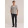 WE Fashion regular fit pantalon - zwart