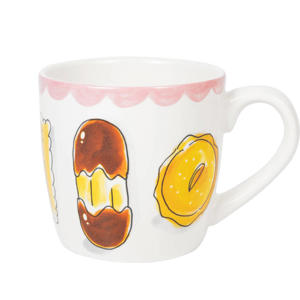 cappuccino beker - Koekjes (500 ml)