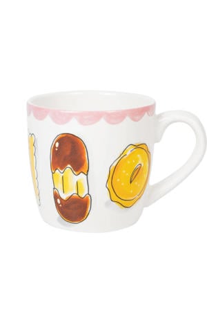 cappuccino beker - Koekjes (500 ml)