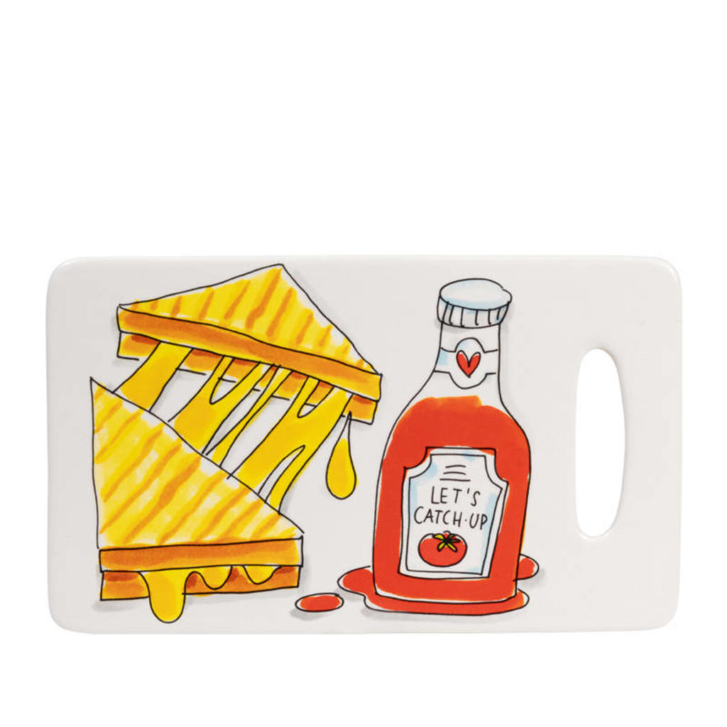 Blond Amsterdam serveerbord tosti - Tosti (20x10 cm)