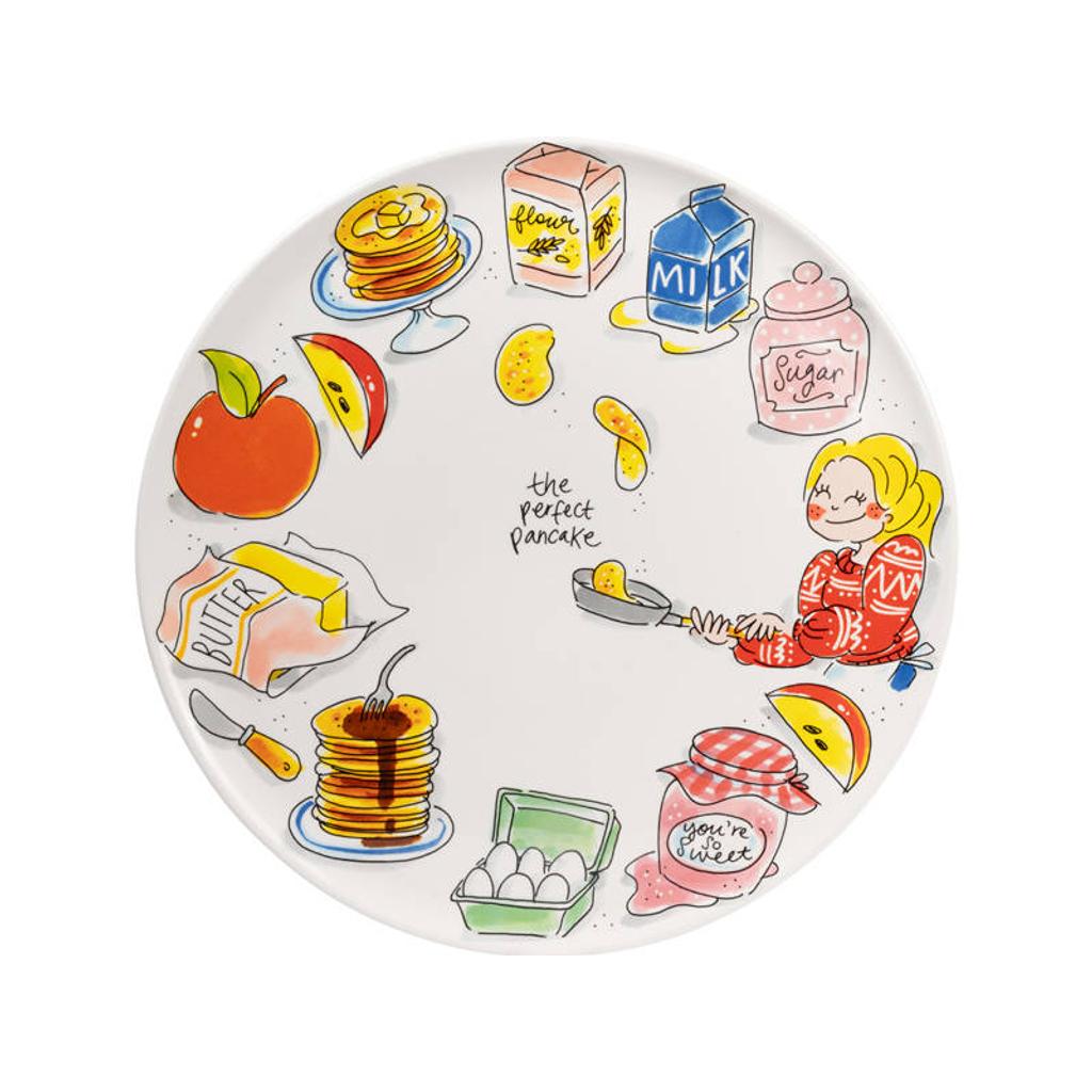 Blond Amsterdam dinerbord - The Perfect Pancakes (Ø31 cm)
