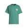 Kultivate regular fit T-shirt met backprint - groen
