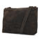 Shabbies Amsterdam suede crossbody tas Festival Big donkerbruin