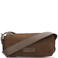Shabbies Amsterdam suede schoudertas Venice taupe