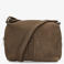 Shabbies Amsterdam suede crossbody tas Saar Stitched taupe