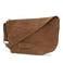 Shabbies Amsterdam suede crossbody tas Esra donkerbruin