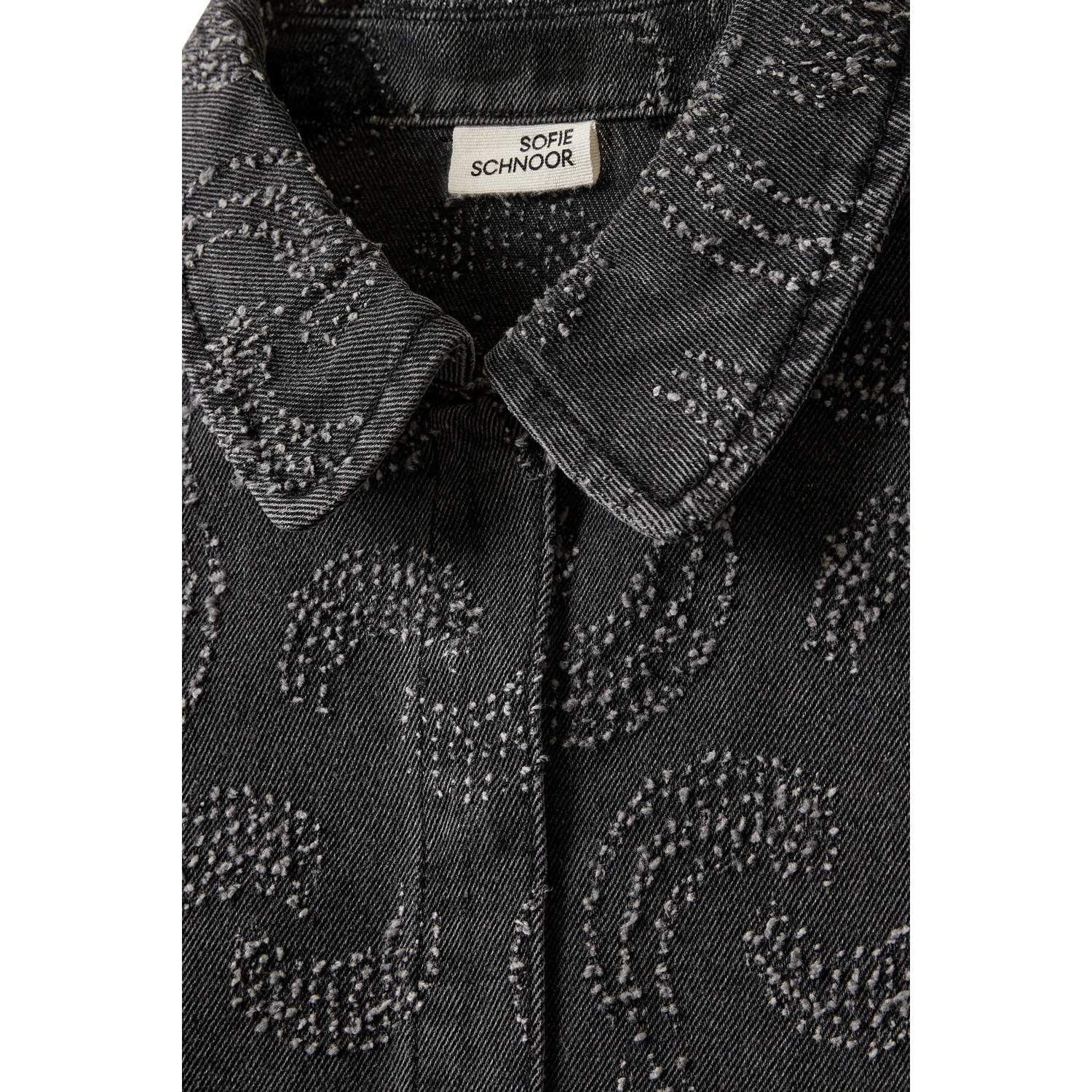Sofie Schnoor girls blouse met print grijs