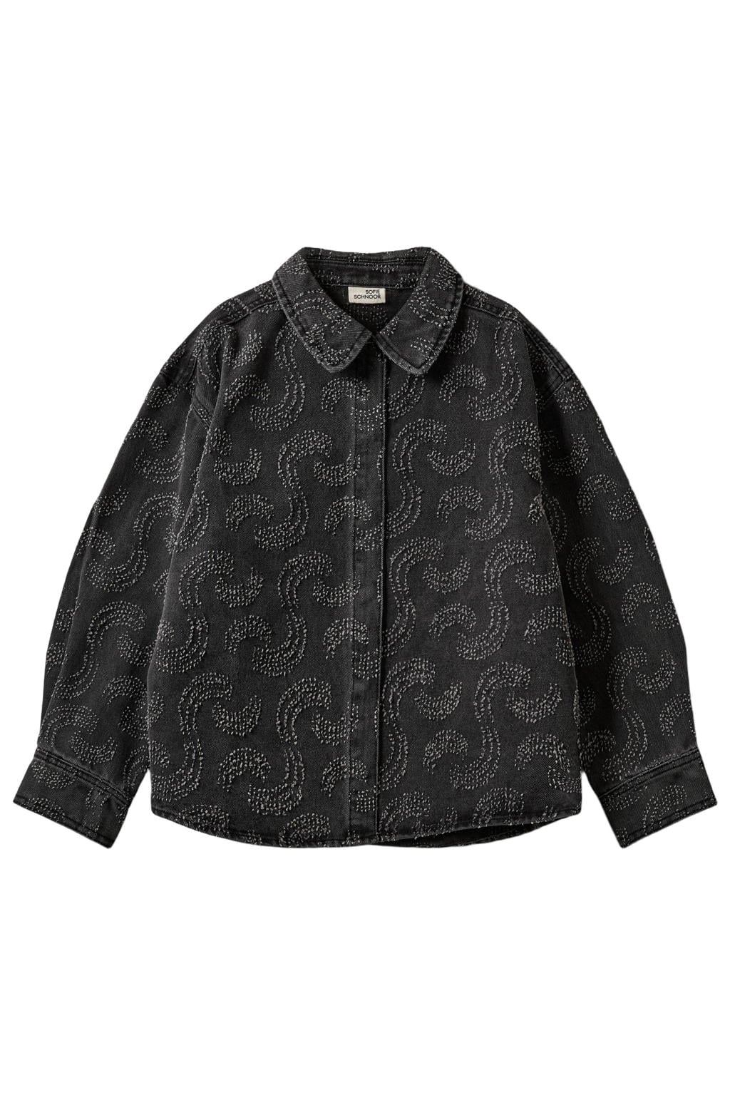Sofie Schnoor girls blouse met print - grijs