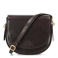 Fred de la Bretoniere leren crossbody tas Kleo donkerbruin