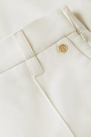 thumbnail: JOSH V high waist wide leg broek - ecru