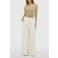 JOSH V high waist wide leg broek - ecru