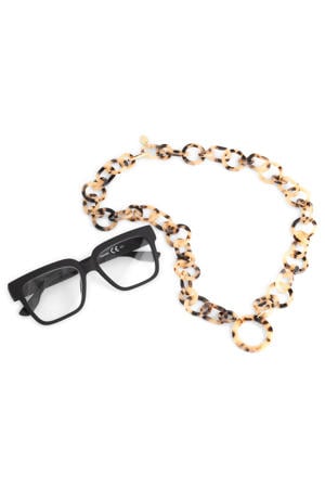 brillenkoord Round beige/bruin