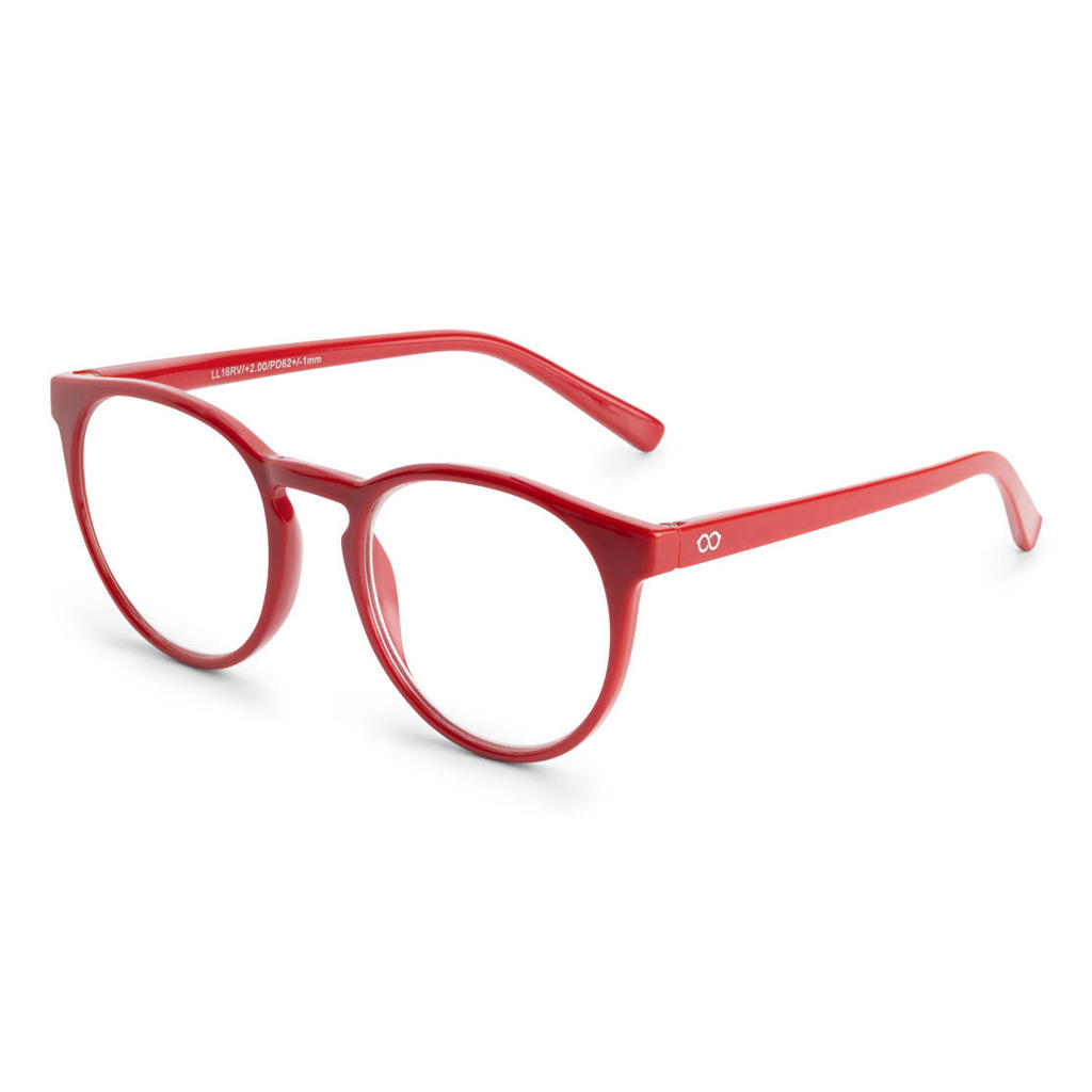 Looplabb leesbril Papillon donkerrood