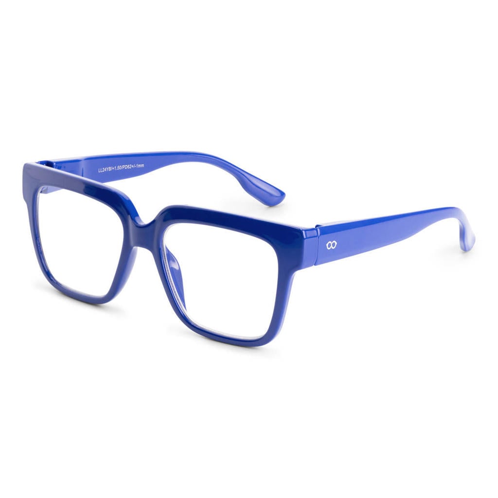 Looplabb leesbril Max blauw