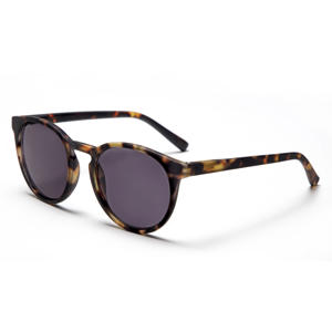 zonnebril met tortoise print Papillon Sun bruin