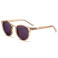 Looplabb zonnebril Papillon champagne