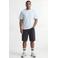 JACK & JONES PLUS SIZE regular fit T-shirt met backprint - lichtblauw