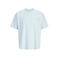 JACK & JONES PLUS SIZE regular fit T-shirt met backprint - lichtblauw