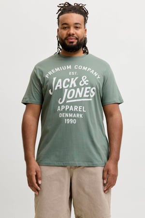 regular T-shirt groen