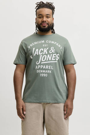 regular T-shirt groen