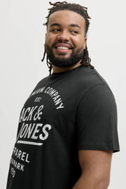 thumbnail: JACK & JONES PLUS SIZE regular T-shirt zwart
