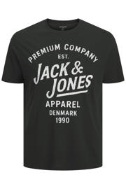 thumbnail: JACK & JONES PLUS SIZE regular T-shirt zwart