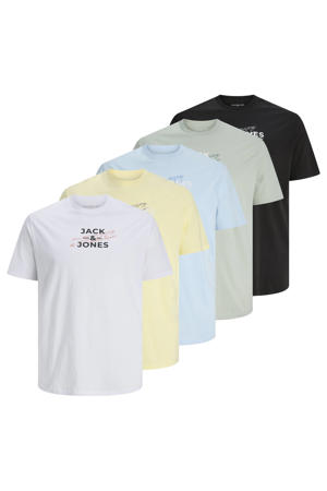 regular T-shirt multi - (set van 5)