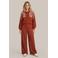 G-maxx wide leg broek - rood