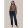 G-maxx blouse met borduursels - bruin