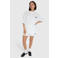 Alix the Label regular fit ajour gebreide gehaakte casual short met tekst - wit