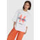 Alix the Label boxy T-shirt met print - wit