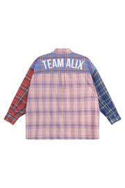 thumbnail: Alix the Label oversized geruite blouse - meerkleurig
