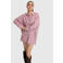Alix the Label geruite blousejurk - roze