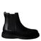 Calvin Klein leren chelsea boots met profielzool - zwart