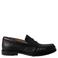 Calvin Klein leren loafers - zwart