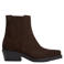 Tommy Jeans western suède cowboylaarzen - bruin