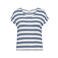 ONLY CARMAKOMA gestreepte top blauw