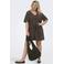 ONLY CARMAKOMA broderie blouse Plus Size - bruin
