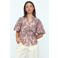 SisterS Point viscose blouse met paisley - lichtroze