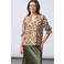 SisterS Point blousetop met print - lichtbruin