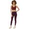 ASICS sportlegging - donkerrood