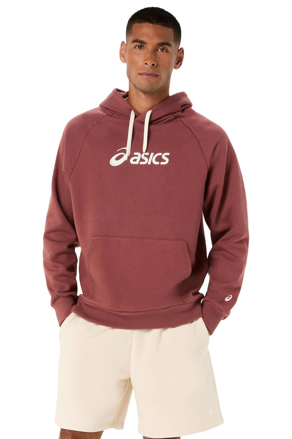 ASICS sportsweater - roodbruin