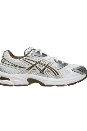 Gel-1130  sneakers wit/bruin/zilver