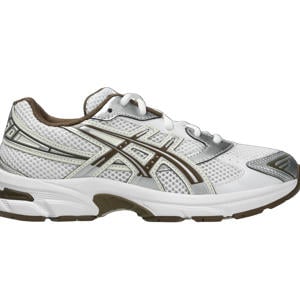 Gel-1130 sneakers wit/bruin/zilver